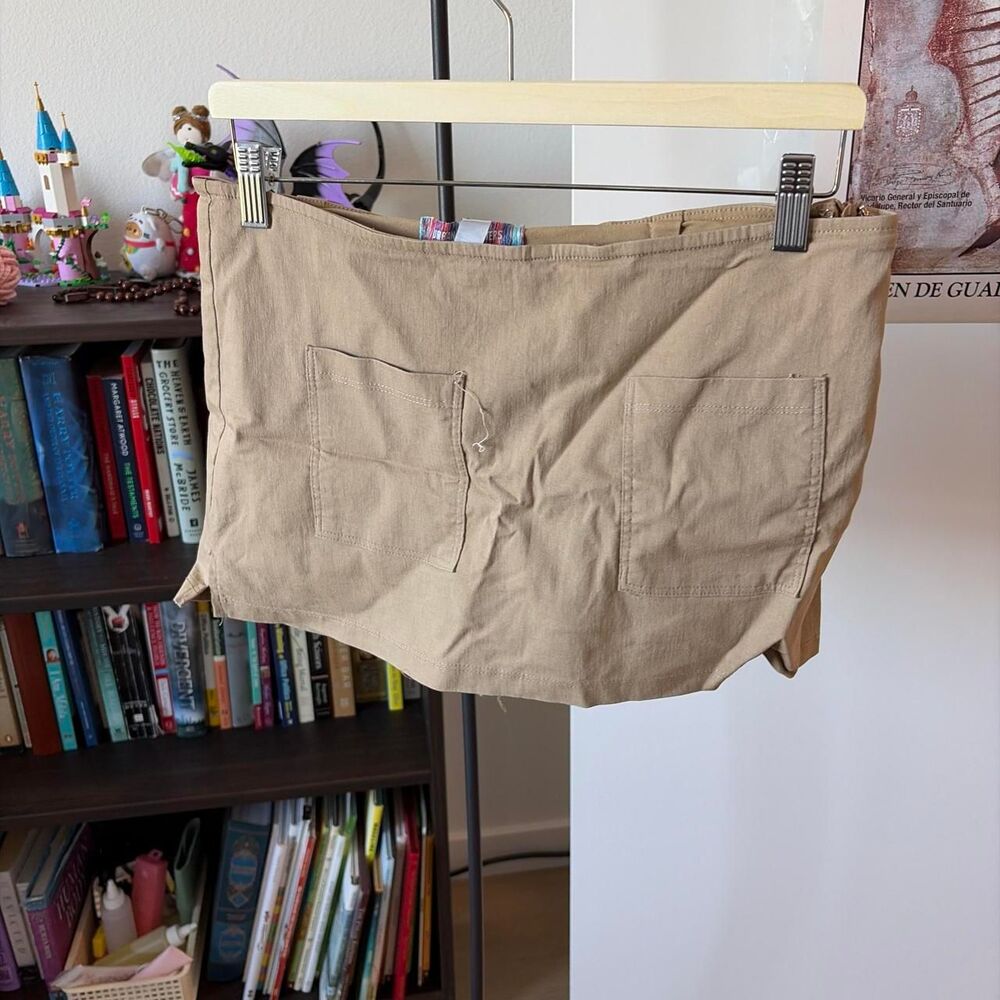 Urban Outfitters Beige Mini Skirt